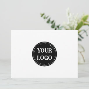 Stylish Black QR Code Design   Elegant Brand Save The Date