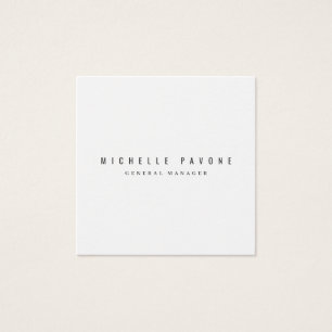 Stylish Black & White Professional Profile Card