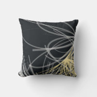 Stylish Black Yellow Abstract Design