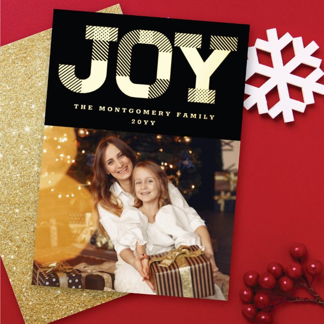 Stylish Block Font Joy Modern Minimalist Photo (Creator Uploaded)