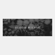 Stylish Bloom Wildly Tumblr Banner