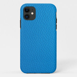 Stylish Blue Rexine Texture Design Case-Mate iPhone Case