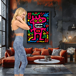 Stylish Blue Textured: Personalise Logo & Text Capri Leggings