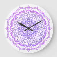 Stylish Boho Bohemian Yoga Purple Mandala