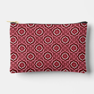 Stylish Boho Chic Floral Pattern Accessory Pouch