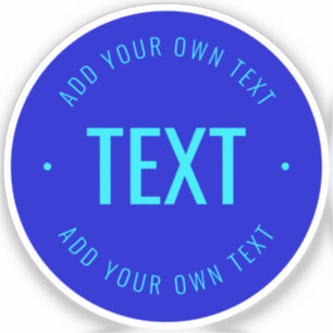 Stylish Bold Changeable Text & Colours