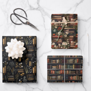 Stylish Book Lover  Wrapping Paper Sheet