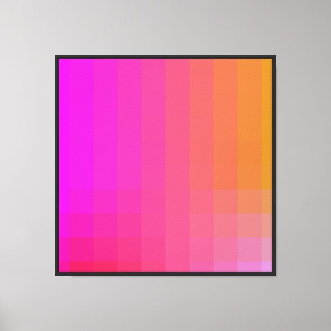 Stylish Bright Design Canvas Print (Front)