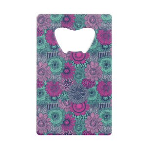 Stylish bright pattern of gorgeous flowers