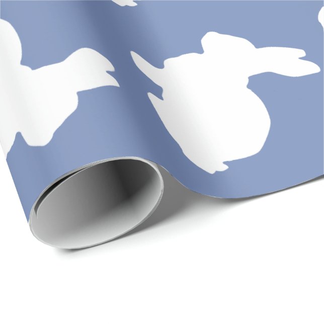 Stylish Bunny Wrapping Paper (Roll Corner)