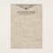 Stylish Burlap Texture Earring Display Cards