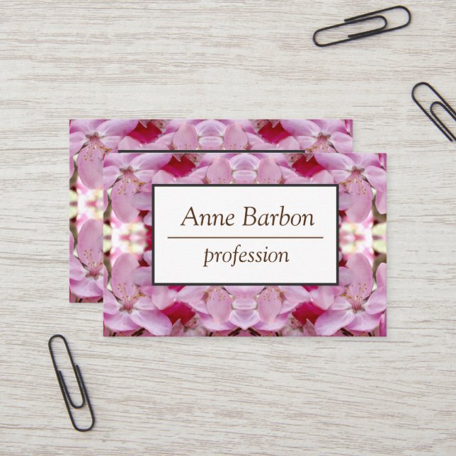 Stylish  Business Card (Front/Back In Situ)