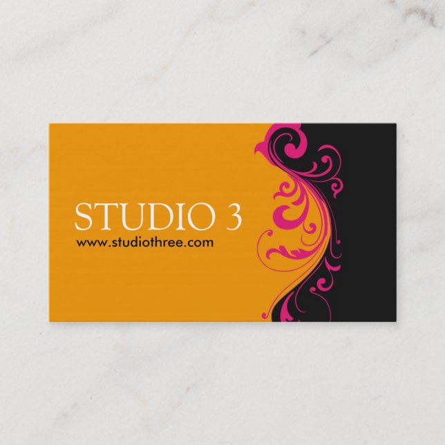 Stylish Business Card (Front)