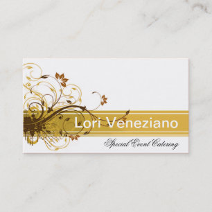 Stylish Business Card (all purpose) - "Barolo"