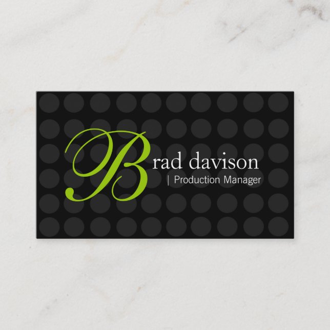 Stylish Business Cards (Front)