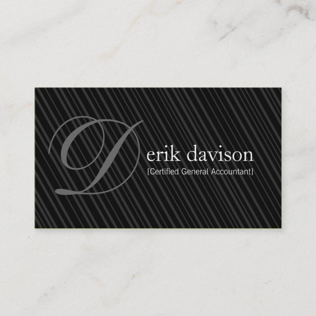 Stylish Business Cards (Front)