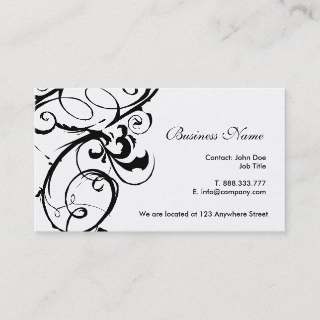 Stylish Business Cards (Front)