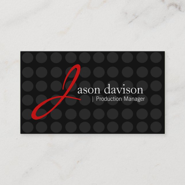 Stylish Business Cards (Front)