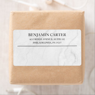 Stylish Business Professional Logo Shipping Label