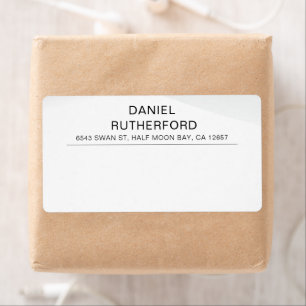 Stylish Business Professional Logo Shipping Label