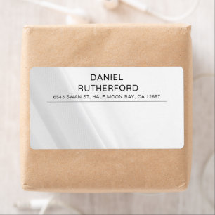 Stylish Business Professional Logo Shipping Label