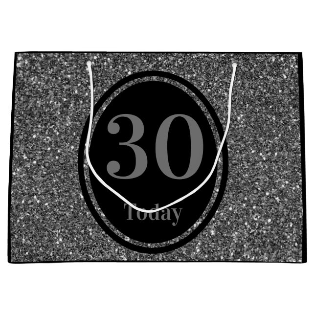 Stylish by year special birthday gift bag 30th (Front)
