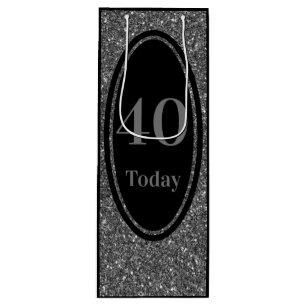 stylish by year special birthday gift bag 40th
