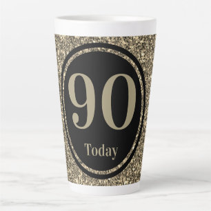 Stylish by year special birthday mug gift 90th