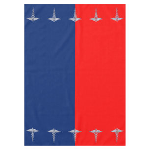 Stylish Caduceus Medical Symbol League Tablecloth
