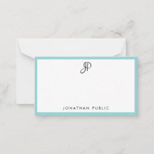 Stylish Calligraphy Monogram Minimalist Template