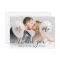  stylish calligraphy wedding photo thank you