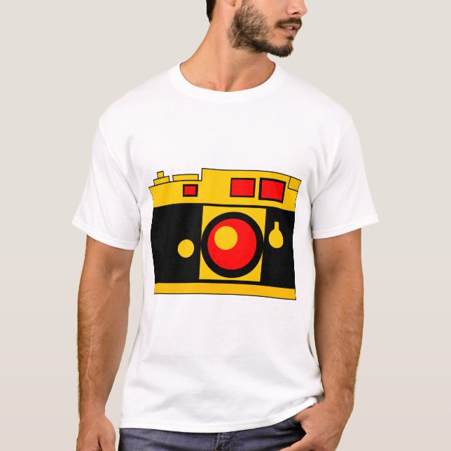 Stylish Camera T-Shirt (Front)