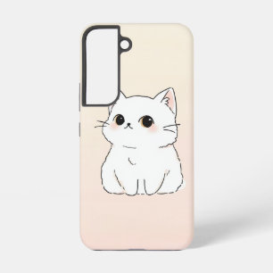Stylish Cat Art Samsung S22 Protective Case