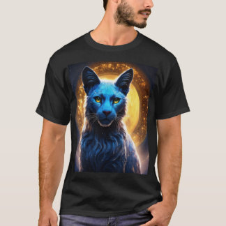 "Stylish Cat Design T-Shirt" T-Shirt