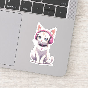 Stylish Cat in Headphone Trends