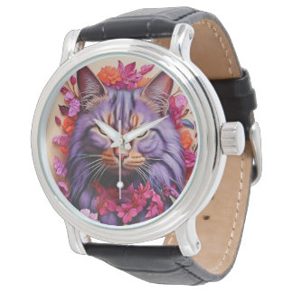 Stylish cat watch for cat's lovers