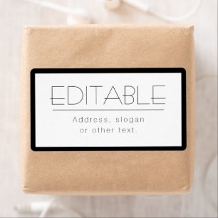 Stylish Changeable Text w/Border