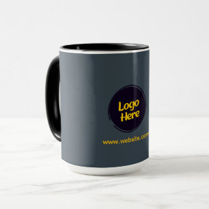 Stylish Charcoal Grey Mug