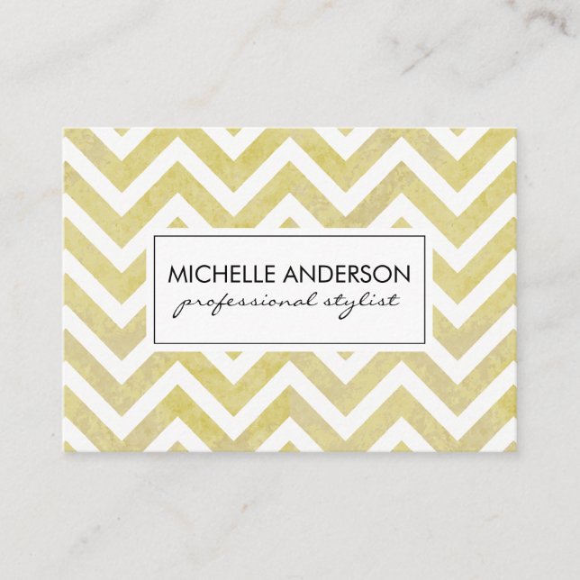 Stylish Chevron Hair Stylist Appointment (Front)