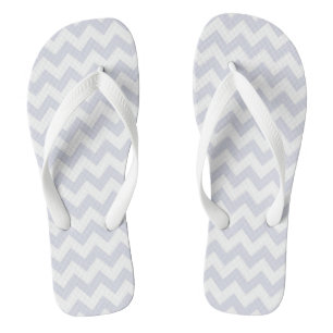 Stylish Chevron Patterned Flip Flops
