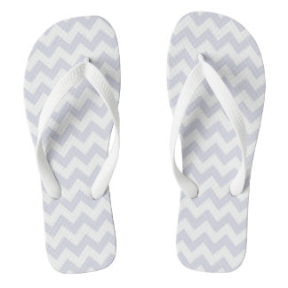Stylish Chevron Patterned Flip Flops
