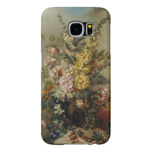 Stylish Chic Antique Floral Still Life Painting