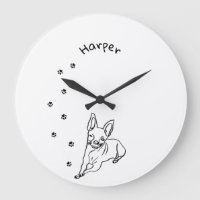 Stylish Chihuahua: Personalised Line Art Decor