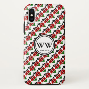 Stylish Christian KENYA Monogram Case-Mate iPhone Case