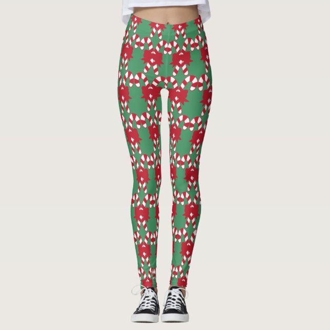 Stylish Christmas leggings (Front)
