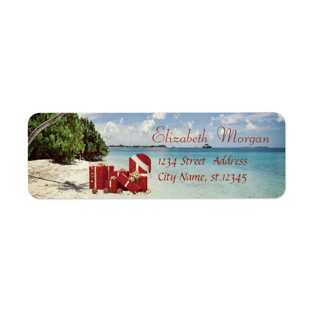 Stylish ,Christmas Presents,Beach (Front)