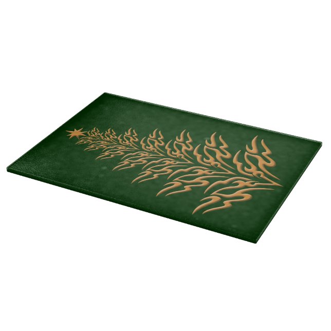Stylish Christmas Tree Cutting Board (Corner)