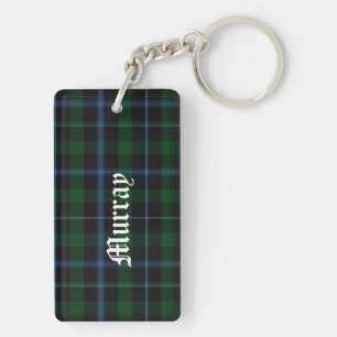 Stylish Clan Murray Tartan Plaid Key Chain