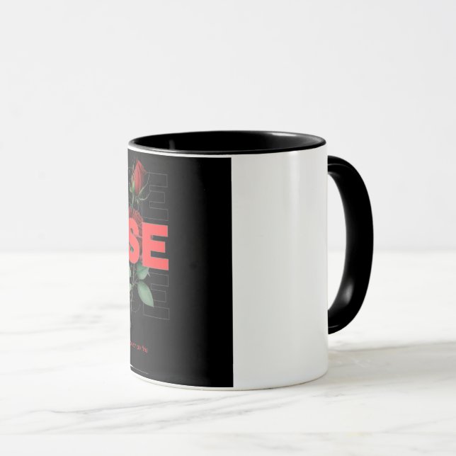 Stylish Coffee Mug – Trendy Custom Design Cup (Front Right)