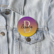 Stylish colourful custom gradient purple yellow